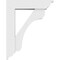 Ekena Millwork Standard Legacy Architectural Grade PVC Bracket With Traditional Ends, 5"W x 18"D x 24"H BKTP05X18X24LEC01 - alternate 3